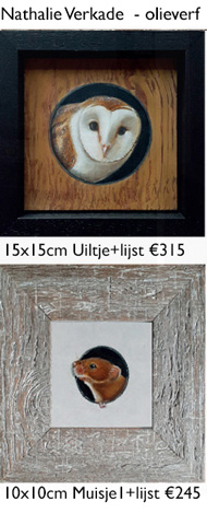 Schilderijen van Nathalie Verkade bij Galerie de Hollandsche Maagd