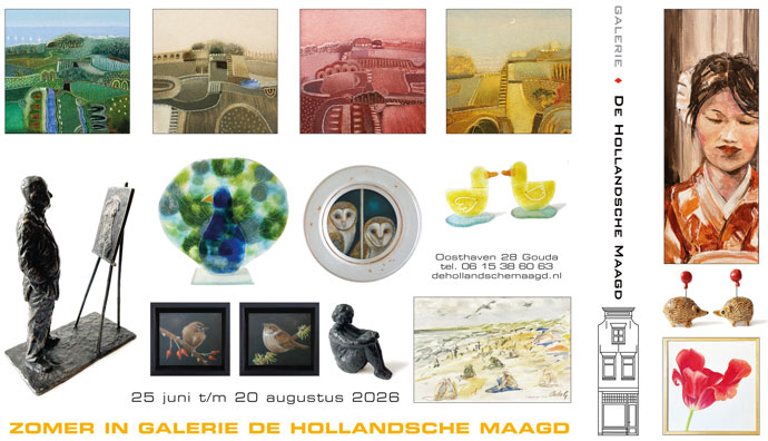 Zomerexpositie in Galerie de Hollandsche Maagd
